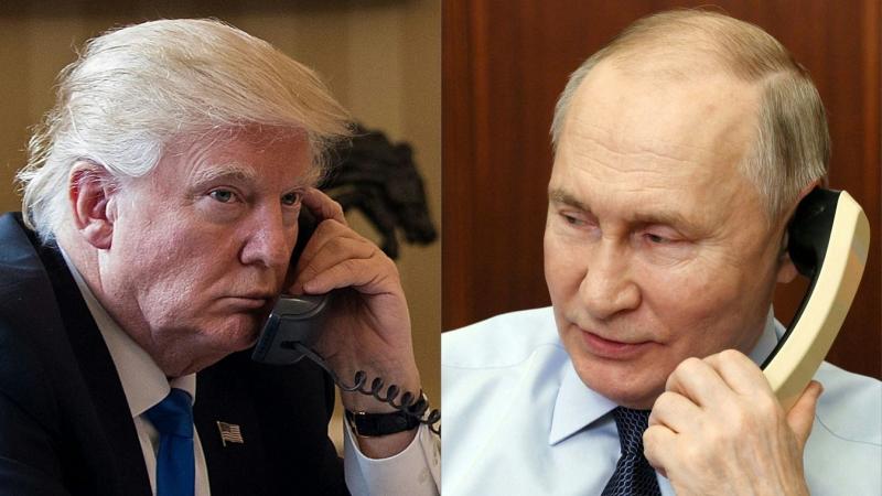 Trump telefonon egyeztet Putyinnal.